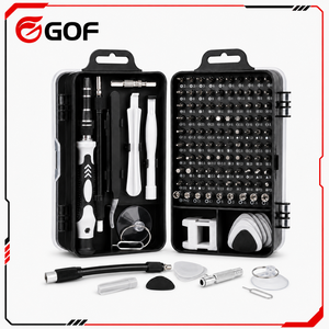 <span class=keywords><strong>Kit</strong></span> di Riparazione Professionale di Precisione Industriale, Set di Cacciaviti Multiuso in Acciaio da 115 Pezzi, Pinzette Magnetiche Antiscivolo - Product Image 1