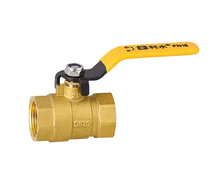 LISHUI High Quality Brass Ball Valve Water Valve 1/2 brass ball valve