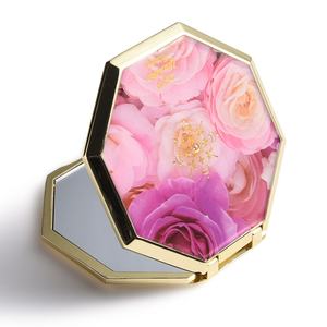 Pocket <b>Mirror</b> <b>Octagon</b> Double Sided Folding Modern Epoxy Mini Wholesale Compapct <b>Mirror</b> - Product Image 5