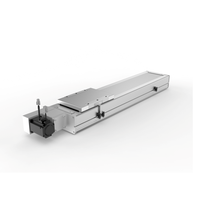 Actionneur linéaire CNC à double rail en alliage d'aluminium NICE pour automatisation industrielle, entraînement par courroie, haute vitesse, faible bruit, rail coulissant 1.5