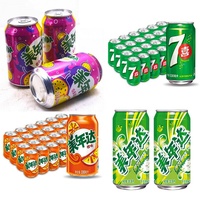 Boissons Mirinda en gros 330ml*6 Boissons gazeuses fruitées exotiques en conserve Prix bas