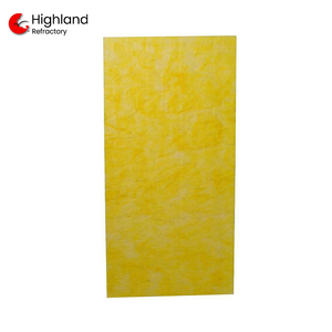 Panel de Lana de Vidrio de Alta Densidad 96kg/m³ Placa de Lana de Vidrio de 120mm 650 ℃   Aislamiento de Lana de Fibra de Vidrio para Techos - Product Image 3