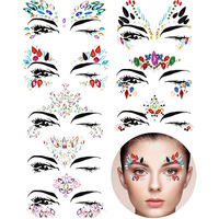 Corps temporaire Tatoo/tatouage autocollant pour mains visage autocollant Promotion grand autocollant mural amovible taille personnalisée 1pc/oppbag
