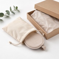 Kit de Voyage Masque de Sommeil et Chouchou en Bambou Tendance – Doux, Respirant, Léger – Ensemble 3 Pièces pour la Détente des Yeux, Idéal Maison, Hôtel, Spa