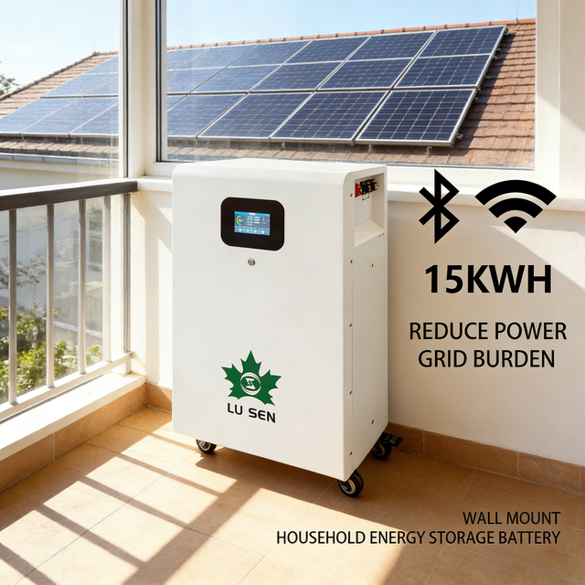 300Ah Hybrid Mobile Energy Storage System 15kWh 6000 Cycle Lithium Battery 51.2V Lifepo4 Household Battery CAN Communication