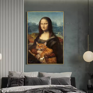 Dipinti <span class=keywords><strong>Famosi</strong></span> Personalizzati Fatti a Mano, Pittura a Olio, Pittura Diamante 3D per Decorazione Artistica da Parete per la Casa - Product Image 5