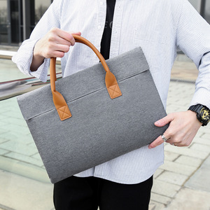 Nuevo estilo de moda y ligero bolso para <span class=keywords><strong>ordenador</strong></span> portátil de <span class=keywords><strong>15</strong></span>,<span class=keywords><strong>6</strong></span> pulgadas para hombres, maletín de negocios simple y elegante, impermeable. - Product Image 3