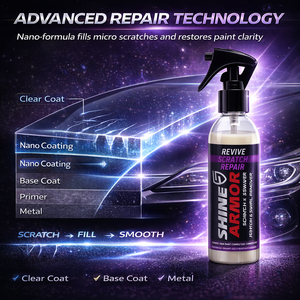 Spray para Eliminar Arañazos de Pintura de Automóviles --250ml, Eliminador de Remolinos, Compuesto para Pulir el Acabado Transparente, Restaura el Brillo y Elimina las Imperfecciones - Product Image 5
