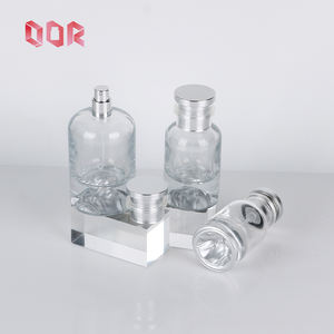 Flacons de parfum vides de luxe à fond lourd de 30 ml, 50 ml, 100 ml, flacons de parfum féminins en verre, logo personnalisé, conteneur de parfum vide - Product Image 6