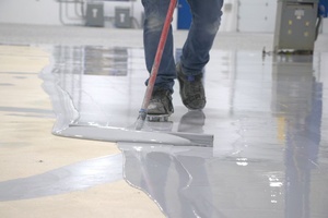 LSY 2:1 100% Sólidos Autonivelante Gris Negro Tan Blanco Imprimación <span class=keywords><strong>epoxi</strong></span> para revestimiento de pisos industriales comerciales y residenciales - Product Image 5