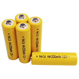 <span class=keywords><strong>AA</strong></span> şarj edilebilir pil nikel-kadmiyum AA5 numarası 200mAh 1.2V şarj edilebilir pil - Product Image 6
