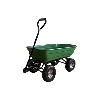 Tùy chỉnh bốn-bánh nền tảng cấu trúc <span class=keywords><strong>200kg</strong></span> Khả năng chịu tải nhựa vườn <span class=keywords><strong>Dump</strong></span> giỏ hàng OEM hỗ trợ - Product Image 1