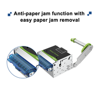 Module d'imprimante thermique intégrée Cashino KP-802 80 mm avec coupe-papier automatique USB RS232 LAN pour kiosque de stationnement et de billetterie