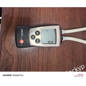 Testo 510 <b>Temperature</b> Compensation Manometer Auto-Ranging Pressure Meter Used - Product Image 2
