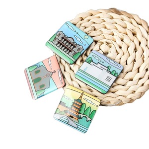 Nuevas llegadas al por mayor: imanes de PVC personalizados con diseños de dibujos animados, decoraciones para neveras, imanes de epoxi con diseños de ciudades y países del mundo, recuerdos bonitos. - Product Image 1