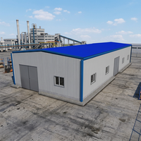 LIYOU Unités de stockage modernes préfabriquées en structure acier, modulaires et personnalisables pour bureaux, ateliers, garages, remises et entrepôts