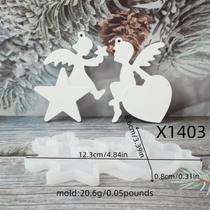 Kingnoo Handmade <b>Silicone</b> <b>Resin</b> Irregular Shape Casting <b>Mold</b> 1 Piece DIY Ins Style Decorative Ornaments Cake Tools Stocked Hebei - Product Image 3