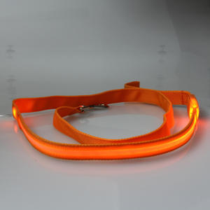 Guinzaglio in Nylon leggero a LED in Nylon da 2.5cm con motivo stampato 120cm con decorazione a nastro moda - Product Image 3