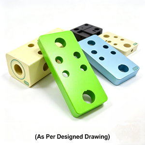 Boîtier d'effets de guitare en aluminium et acier sur mesure avec revêtement en poudre, service de fabrication de tôlerie - Product Image 2