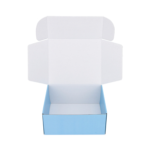 Wholesale Custom Printed Apparel Corrugated Shipping Boxes Custom Logo Cardboard Mailer Box Light customization Neutral Size Box