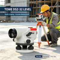 Tuowei DSZ 32 Automatic Optical Auto Level 32X Magnification Surveying Instrument for Construction Engineering Road Site Land