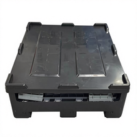 Emballage personnalisable, durable, écologique, boîte de palette logistique pliable, réutilisable, conteneur de stockage pliable, empilable