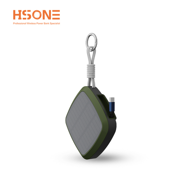 Retractable Solar Panel Wireless Powerbank Energy 10000mah Customized Portable With Led Display