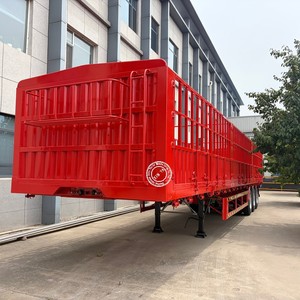 Oferta Especial: Semirremolque de Carga de Acero de 4 Ejes para Transporte de Ganado con Vallas Laterales Reforzadas - Precio de Fábrica - Product Image 4