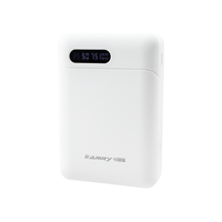 2025 nouveau K33 Mini alimentation Portable 10000 mAh banque de charge affichage numérique 10000 Mah Mobile banques d'alimentation sans fil