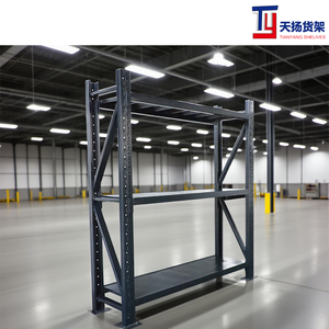 رف تخزين في المستودعات أرفف قابلة للتعديل بحجم عادي مع أرفف صناعية يمكن لكل طبقة أن تتحمل من من من من من من من من من من من من من من من - Product Image 4