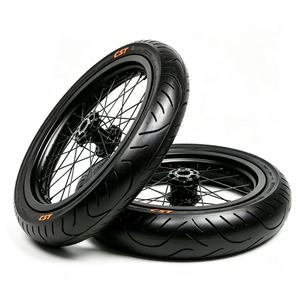 Kit Ruote Supermoto da 17 Pollici Surron Light Bee X LBX, Pneumatici 70/90-17 90/80-17 per <span class=keywords><strong>Moto</strong></span> Elettrica ad Alte Prestazioni, Parti per E-bike - Product Image 6
