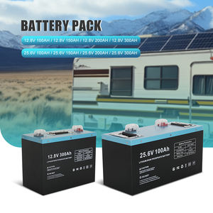 ก้อนแบตเตอรี่300Ah ลิเธียมเหล็กฟอสเฟต LiFePO4 25.6V สำหรับ UPS - Product Image 1