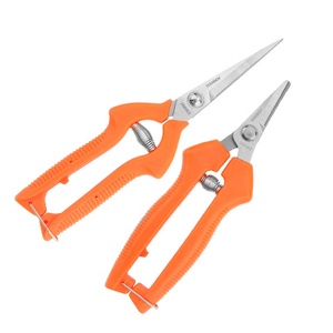 Tijeras de podar para jardín con mango suave y hoja curva para injerto de uvas y flores, al por mayor - Product Image 3