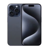 Téléphone portable d'occasion fiable pour iPhone 15 Pro Max 15 Pro 15, téléphone d'occasion débloqué 5G, smartphone Type-C