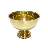 Ember tempat es sampanye stainless steel berkualitas tinggi 13,5L, ember es untuk bar KTV, pendingin bir & anggur, ember sampanye untuk pesta & hotel