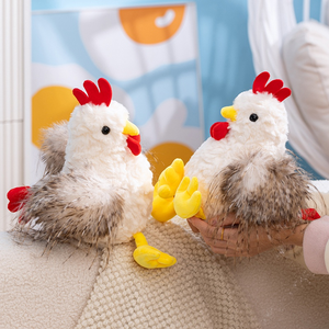 Venta al por mayor <span class=keywords><strong>de</strong></span> peluche <span class=keywords><strong>de</strong></span> pollo <span class=keywords><strong>de</strong></span> simulación <span class=keywords><strong>de</strong></span> animales <span class=keywords><strong>de</strong></span> peluche decoración del hogar niños fiesta regalo suave realista muñeca <span class=keywords><strong>de</strong></span> pollo - Product Image 4