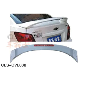 CVL008 ABS ด้านหลังหลังคาสปอยเลอร์ Fit สำหรับ CHEVROLET AVEO + L