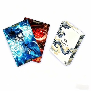 DM Wholesale <span class=keywords><strong>Ninja</strong></span> Anime Pure Aluminum Metal Card 1080P Trading Card Blind Box TCG Mystery Pack Desk Decor Retail Toy - Product Image 1