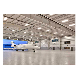 Giá rẻ công nghiệp đúc sẵn tiết kiệm không gian tùy chỉnh kết cấu thép khung kim loại máy bay trực thăng máy bay máy bay kho chứa máy bay - Product Image 4