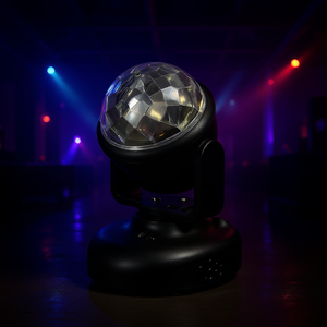 Projecteur LED mobile EB 8 pouces, corps en aluminium, contrôle DMX512, lumière de scène RGB pour hôtels et entrepôts - Product Image 2