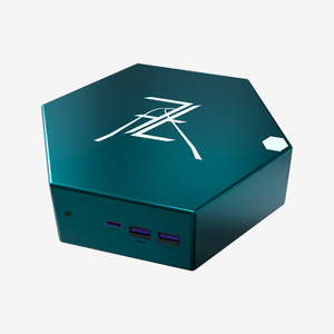 Anbi Swarm0.73 <span class=keywords><strong>AMD</strong></span> Ryzen 7 PRO 8845HS 7.3 ס\\\"מ גודל קומפקטי במיוחד בצבע ירוק תוכי - Product Image 1