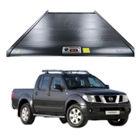 Bâche de camion rétractable imperméable Longwyll pour Nissan Navara, robuste, avec construction en alliage d'aluminium, verrouillage à clé