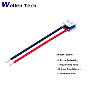 TES 017012 6.2*6.2mm Micro Raffreddatore Termoelettrico Peltier, Raffreddatore Termoelettrico a Semiconduttore, Micro Peltier per Raffreddamento Wafer di Silicio - Product Image 3