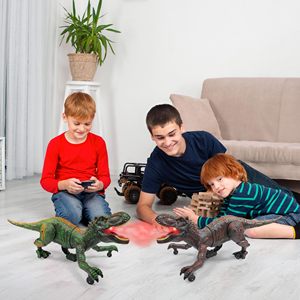Ept bán buôn điều khiển từ xa Khủng long đồ chơi động vật điện tử RC T Rex Dino robot với Light-Up đồ chơi - Product Image 2