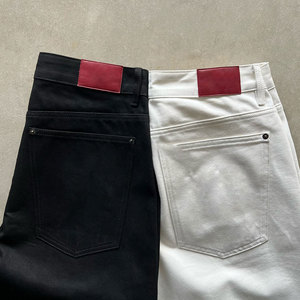Pantaloni Oversize Stile Stivale Retrò su Misura, Pantaloni da <span class=keywords><strong>Uomo</strong></span> in Stile Giapponese Selvedge di Alta Qualità, <span class=keywords><strong>Taglie</strong></span> <span class=keywords><strong>Forti</strong></span> - Product Image 2