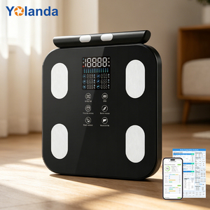 <span class=keywords><strong>Báscula</strong></span> Inteligente Digital de <span class=keywords><strong>Bioimpedancia</strong></span> para Medir Grasa Corporal con Electrodos de 8 Puntos de Contacto, Tipo BIA - Product Image 2