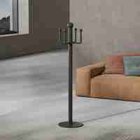 Porte-vêtements latéral de table de café de restaurant disponible d'OEM avec la base solide