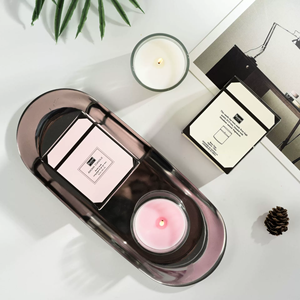 FLORESCENCE Decoración para el hogar Caja de regalo Set OEM Etiqueta <span class=keywords><strong>privada</strong></span> personalizada Aromaterapia Sin humo Lujo Cera de soja Tarro de vidrio Velas perfumadas - Product Image 3