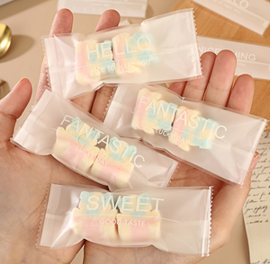 New Mango Milk Cake <b>Packaging</b> <b>Bags</b>, Machine-Sealed Biscuit Snowflake Crisp, Nougat Candy, Frost Baking <b>Bags</b> - Product Image 1