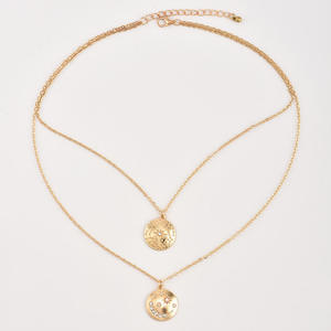 <span class=keywords><strong>Collana</strong></span> Moda <span class=keywords><strong>Luna</strong></span> <span class=keywords><strong>e</strong></span> <span class=keywords><strong>Sole</strong></span> in Oro per Donne, Gioielli Hawaiani all'Ingrosso N204084 - Product Image 2